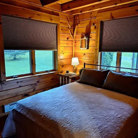 Neshannock Creekside Log Cabin Volant Exterior foto